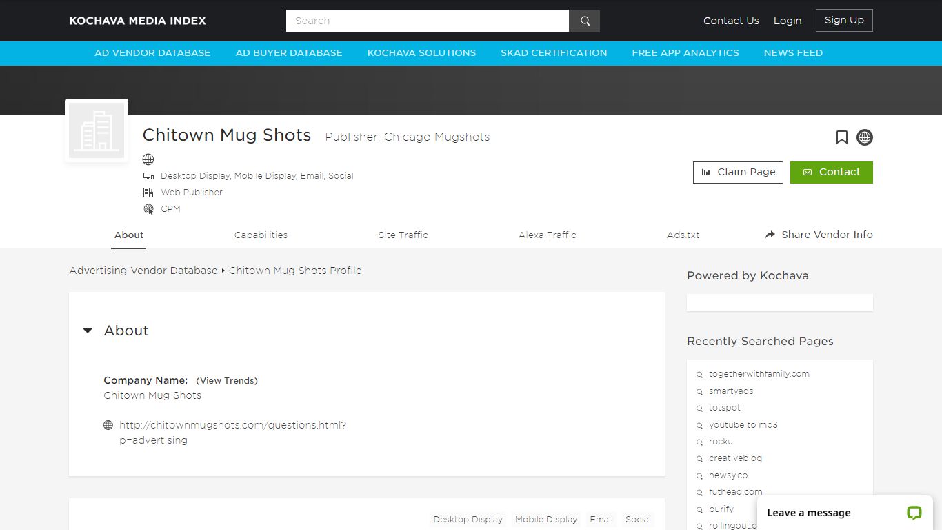 Chitown Mug Shots - media-index.kochava.com